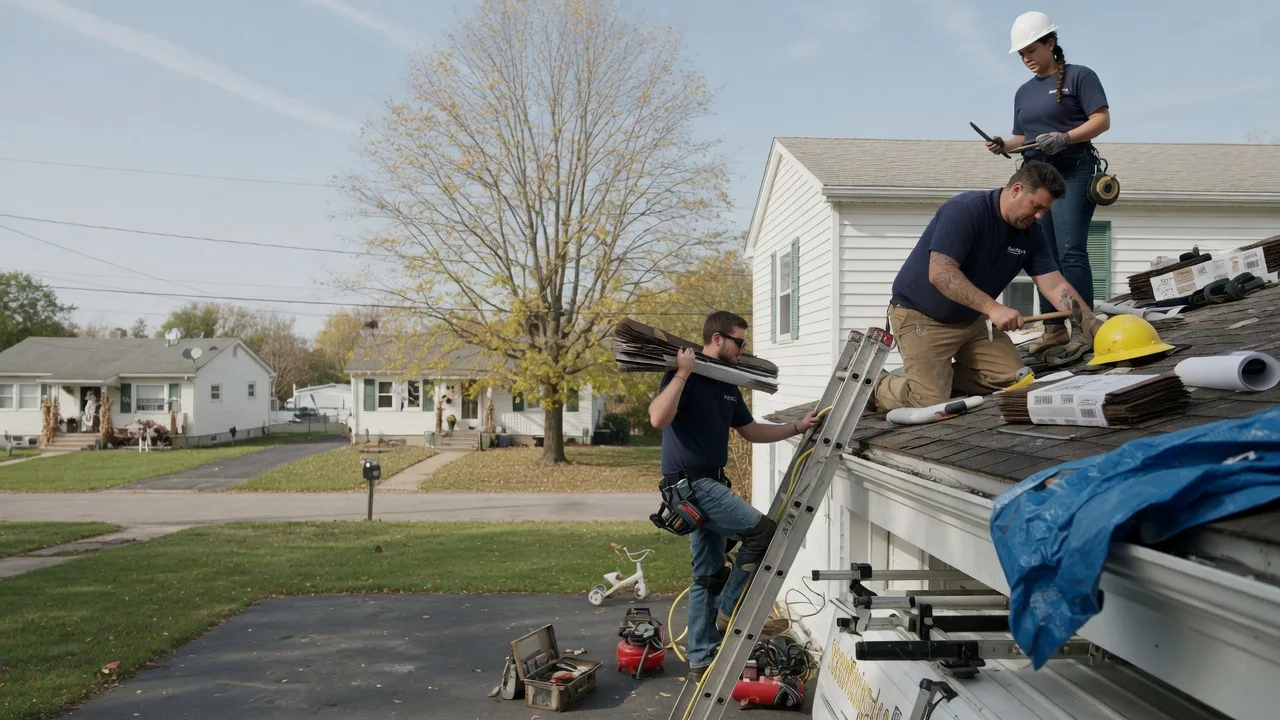 Local Roofing Contractors in Montgomery, IN near me